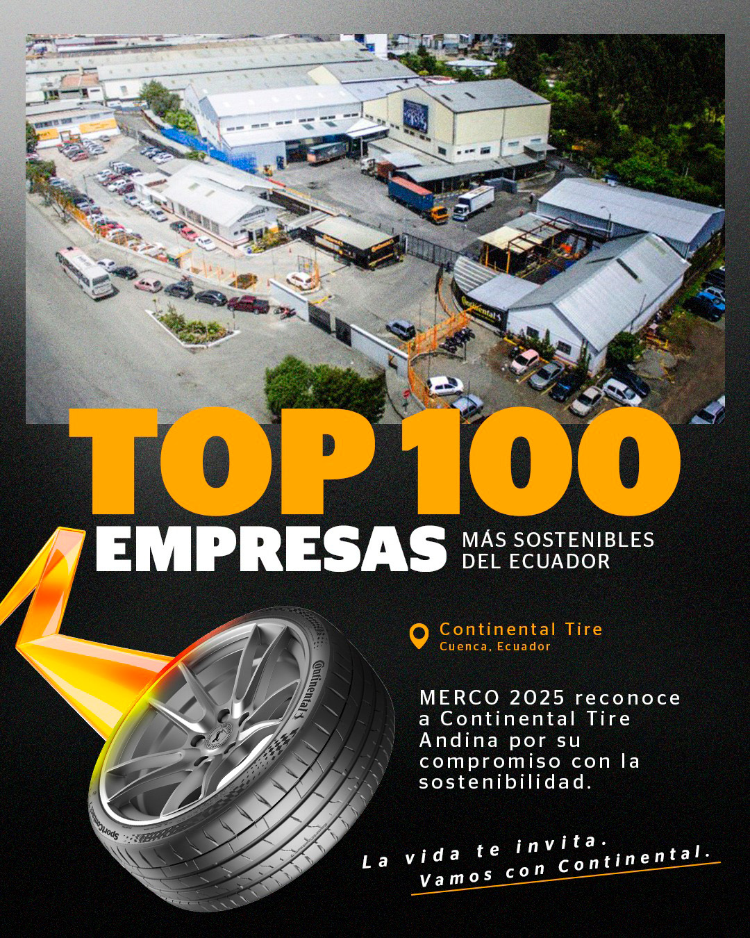 Conti en el Ranking 100 de empresas más sostenibles del Ecuador