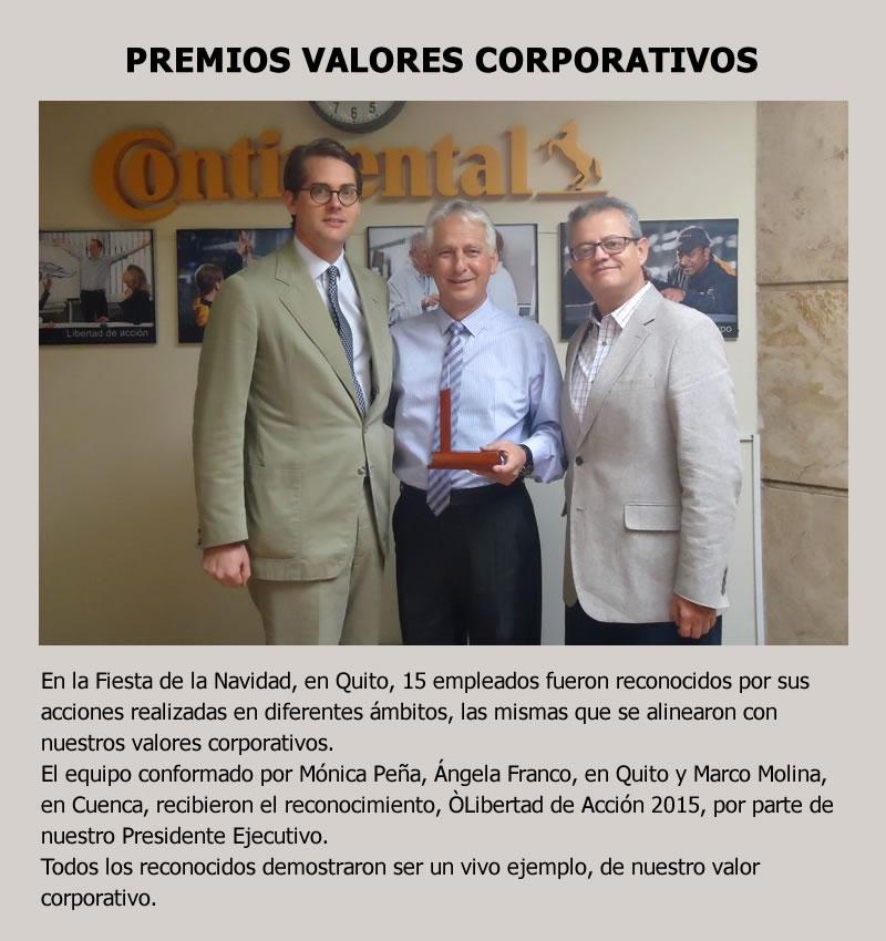 PREMIOS VALORES CORPORATIVOS 